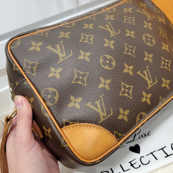 💕DISCONTINUED Very Rare Crossbody LOUIS VUITTON Trocadero 27/ MM Monogram - Picture 9 of 16